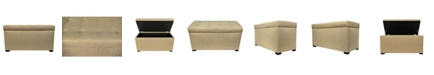 MJL Furniture Designs Angela Fabric Upholstered Storage Trunk